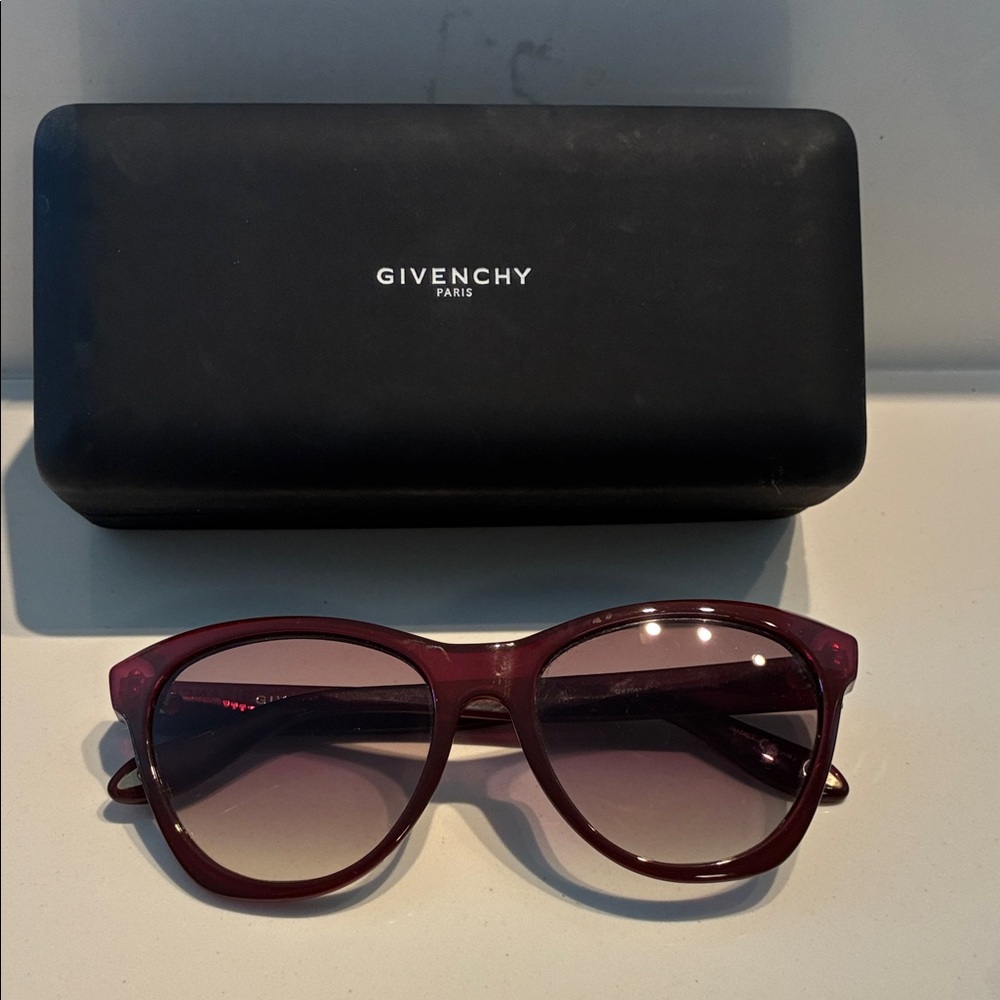 Givenchy Women's Dark Red Sunglasses